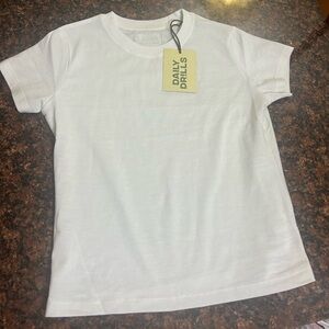 Daily drills white shirt